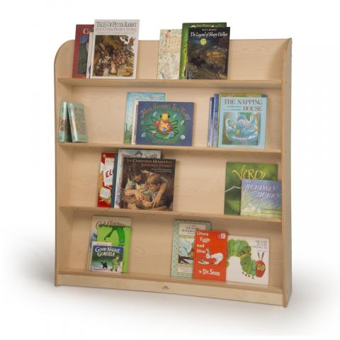 WB1566 - Single Sided Library Shelving