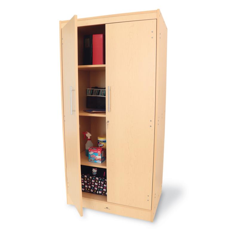 Whitney Brothers Tall and Wide Storage Cabinet - WB9202
