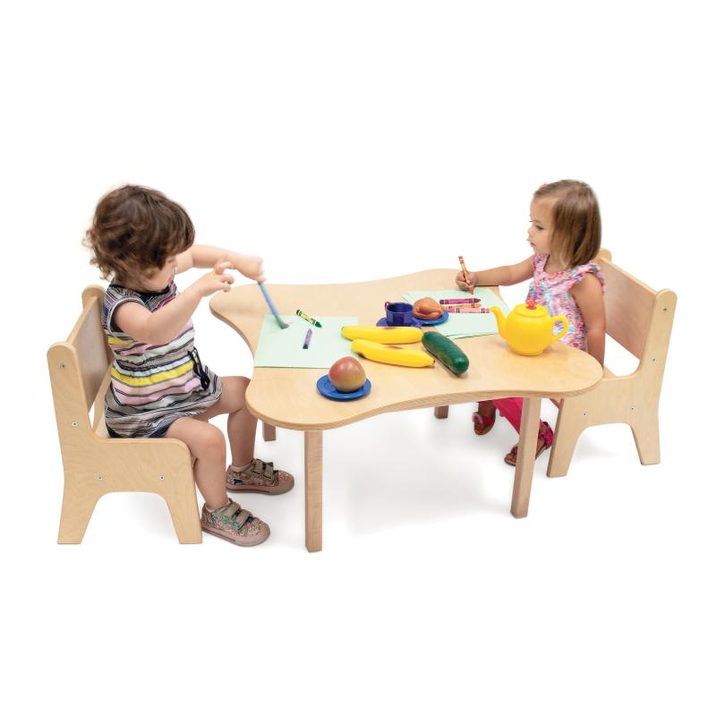 Baby plastic table clearance and chairs