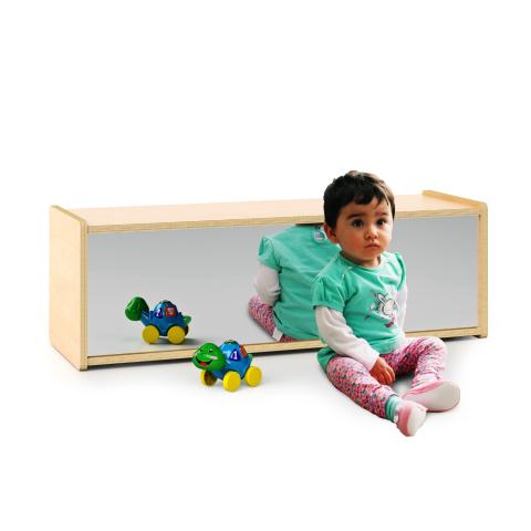 WB1731 - Infant Storage Shelf With Mirror Back
