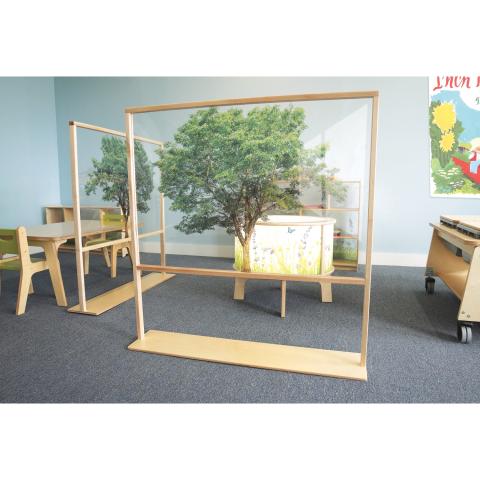 WB0538 Nature View Floor Standing Partition 48W