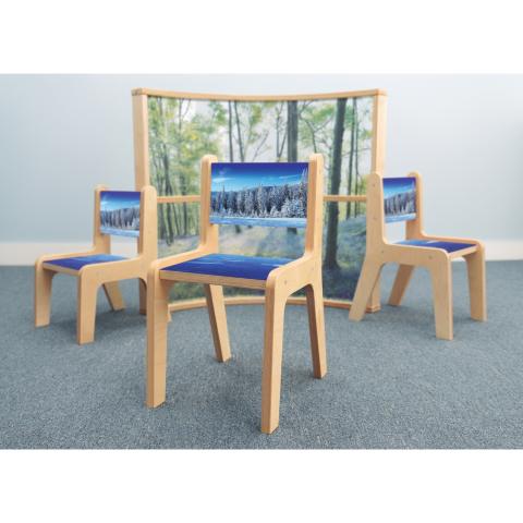 WB2514W Nature View 14H Winter Chair - each sold separately.