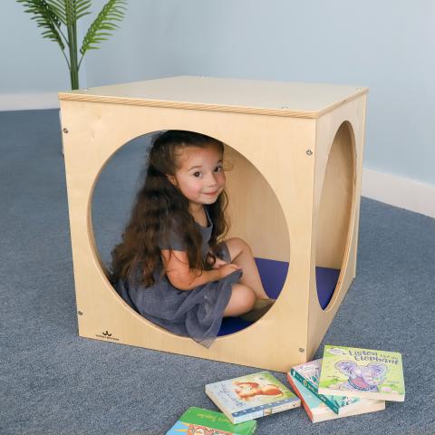 WB0217 Toddler Play House Cube with Floor Mat Set_hero
