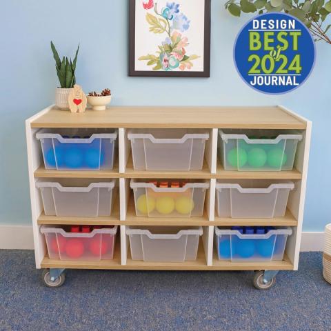 WB1929 elevatED™ Nine Tray Mobile Storage Cabinet_hero