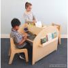 WB1867 - Two Student Adjustable Library Desk