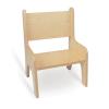 7" height Toddler Chair in WB0181 Toddler Table and Two Toddler Chairs Set