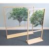 Pictured:  WB0537 Nature View Floor Standing Partition 25W and WB0538 Nature View Floor Standing Partition 48W [each sold separately]