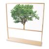 WB0538 Nature View Floor Standing Partition 48W - silhouette