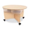WB1816 - Mobile Collaboration Table With Trays