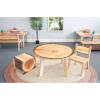 Nature View Live Edge Round Table 18H_in setting