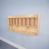 WB4848 Wall Mounted Eight Cubby Diaper Cabinet_side view no props