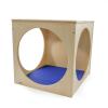 WB0216 Royal Blue Floor Mat shown in WB0215 Toddler Play House Cube (sold separately)