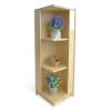 WB1798 - 36H Corner Storage Cabinet_silo propped