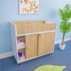 WB0721W elevatED™ Infant Changing Cabinet_environment propped