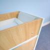 WB0721W elevatED™ Infant Changing Cabinet_tub close-up