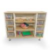 WB1139 elevatED™ Combo Tray Storage Cabinet_silo propped