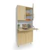 WB1954 elevatED™ Teacher Workstation Cabinet_silo with props