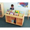 WB0383 - Mobile Book Storage Island