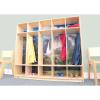 WB0852 Nature View Five Section Coat Locker 