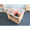 WB1775 - Mobile Sensory Table With Trays & Lids