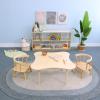 WB0181 Toddler Table and Two Toddler Chairs Set